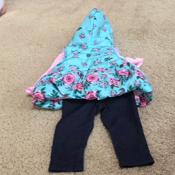 NWT! KIDS HEADQUARTERS Size 12M three piece set - Picture 5 of 6